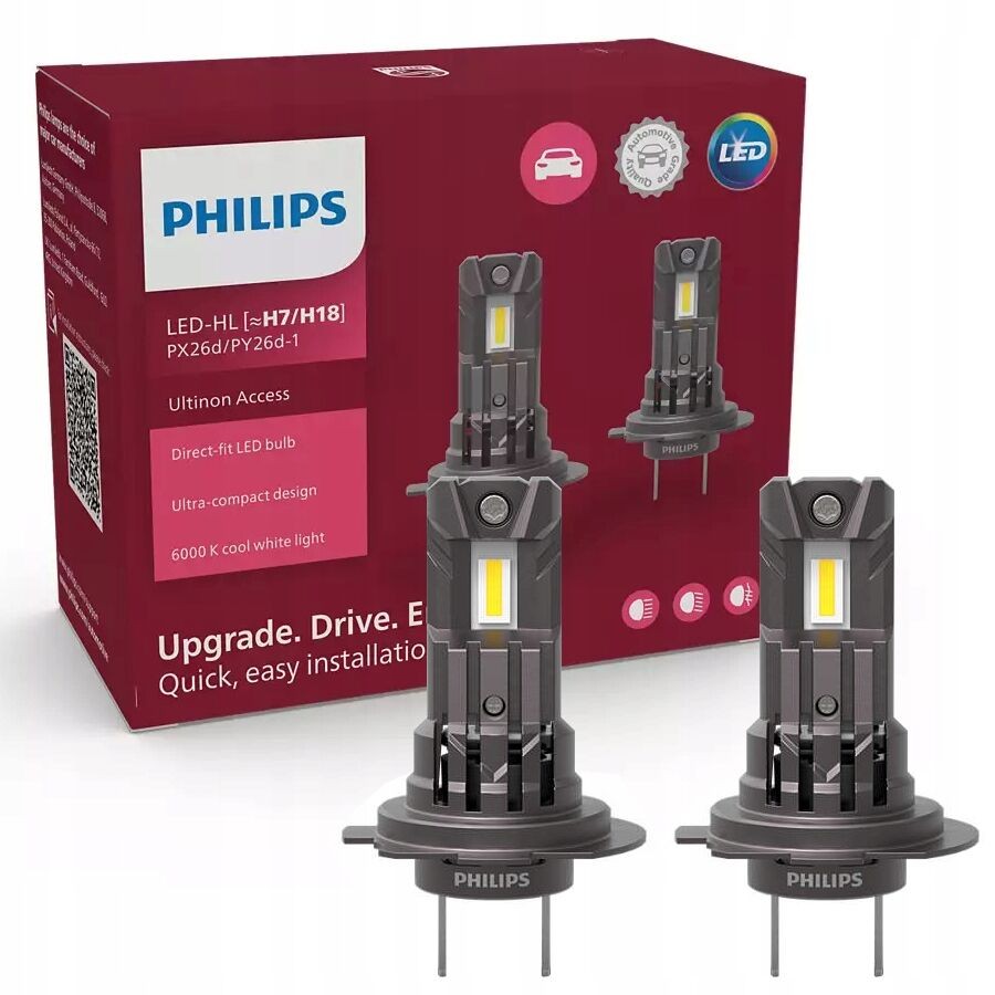 Led sijalice Philips H7/H18, 6500K, 12V