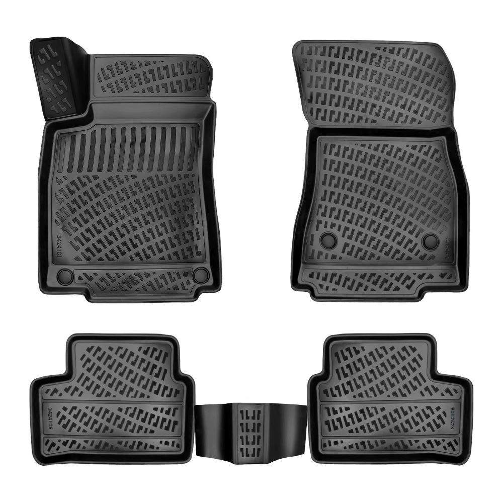 Tipske gumene auto patosnice Mercedes Gla H247 2021, 3D, Duboke