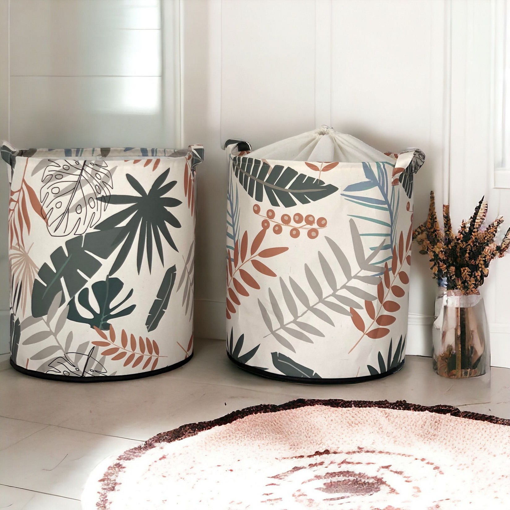 Aberto Design Set od 2 šarene korpe za odlaganje