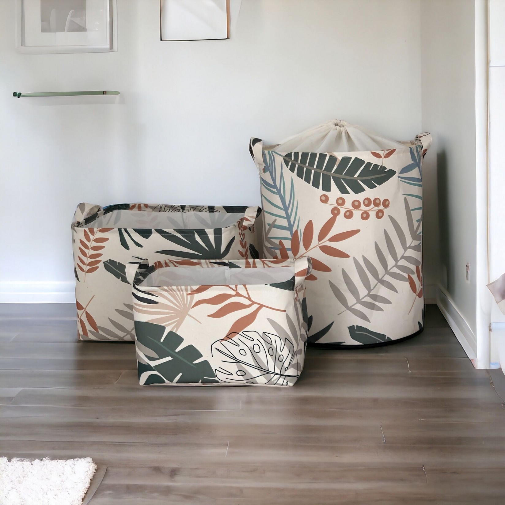 Aberto Design Set od 3 šarene korpe za odlaganje