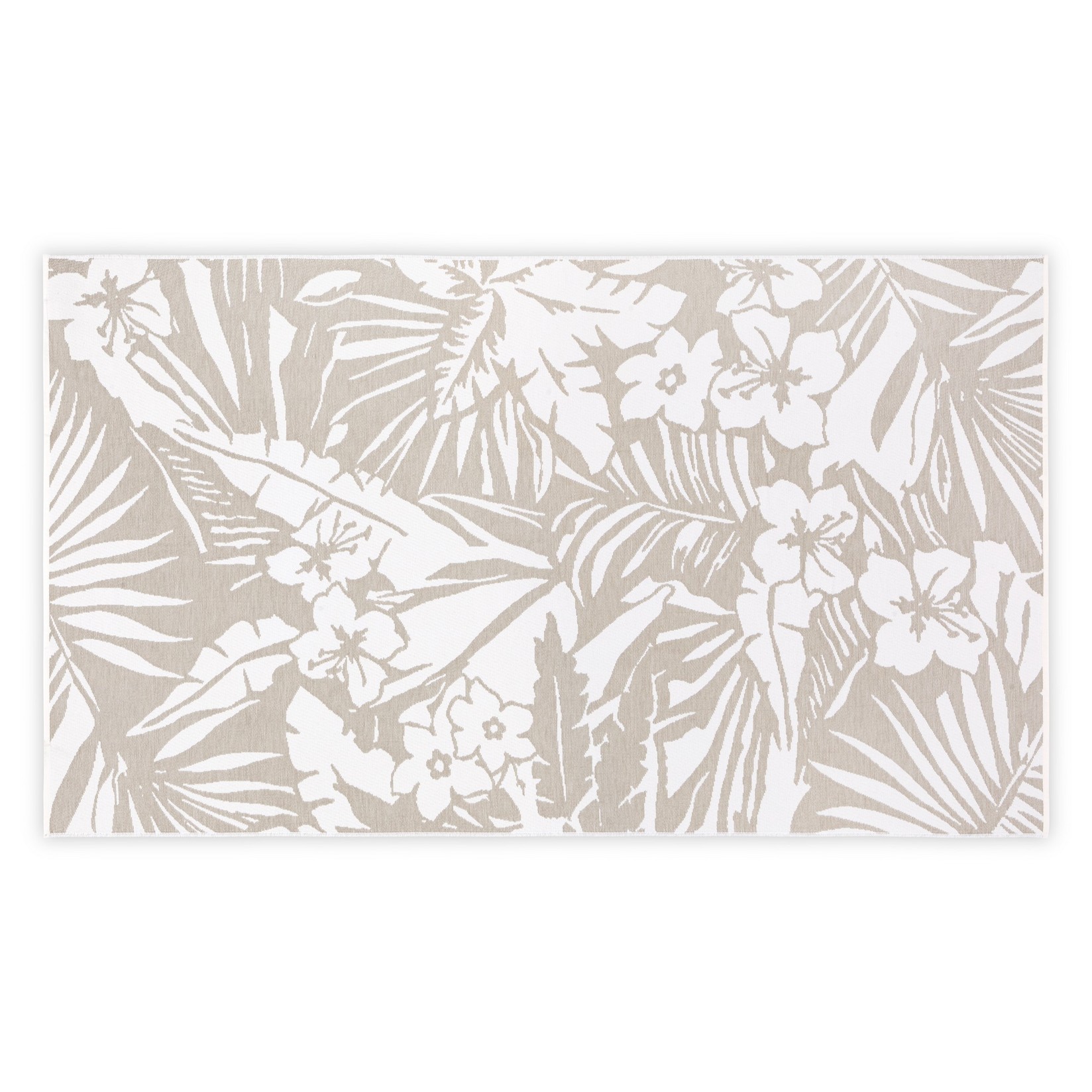 L'essentiel Maison Peškir za plažu 100x180cm Svijetlosmeđa-bijela