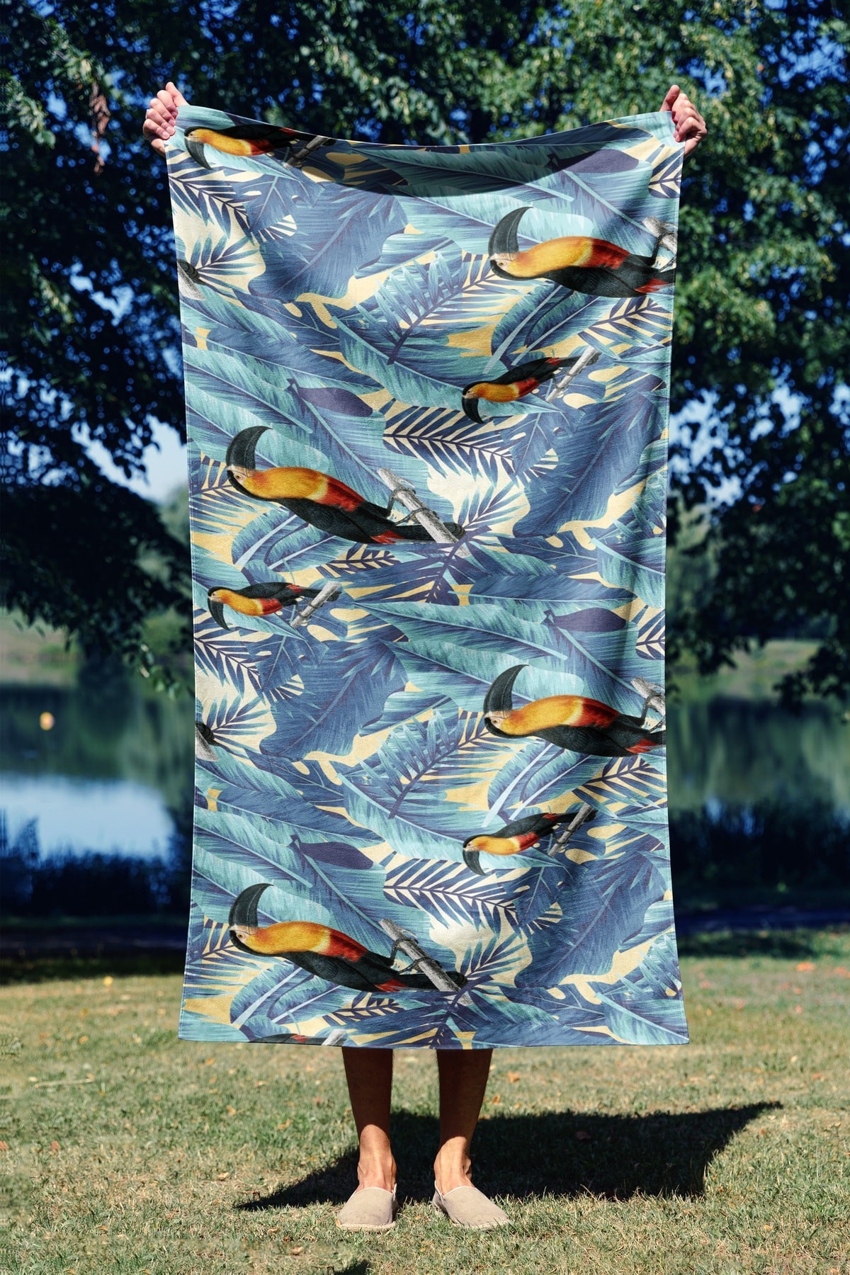 L'essentiel Maison Peškir za plažu 70x130cm Šarene