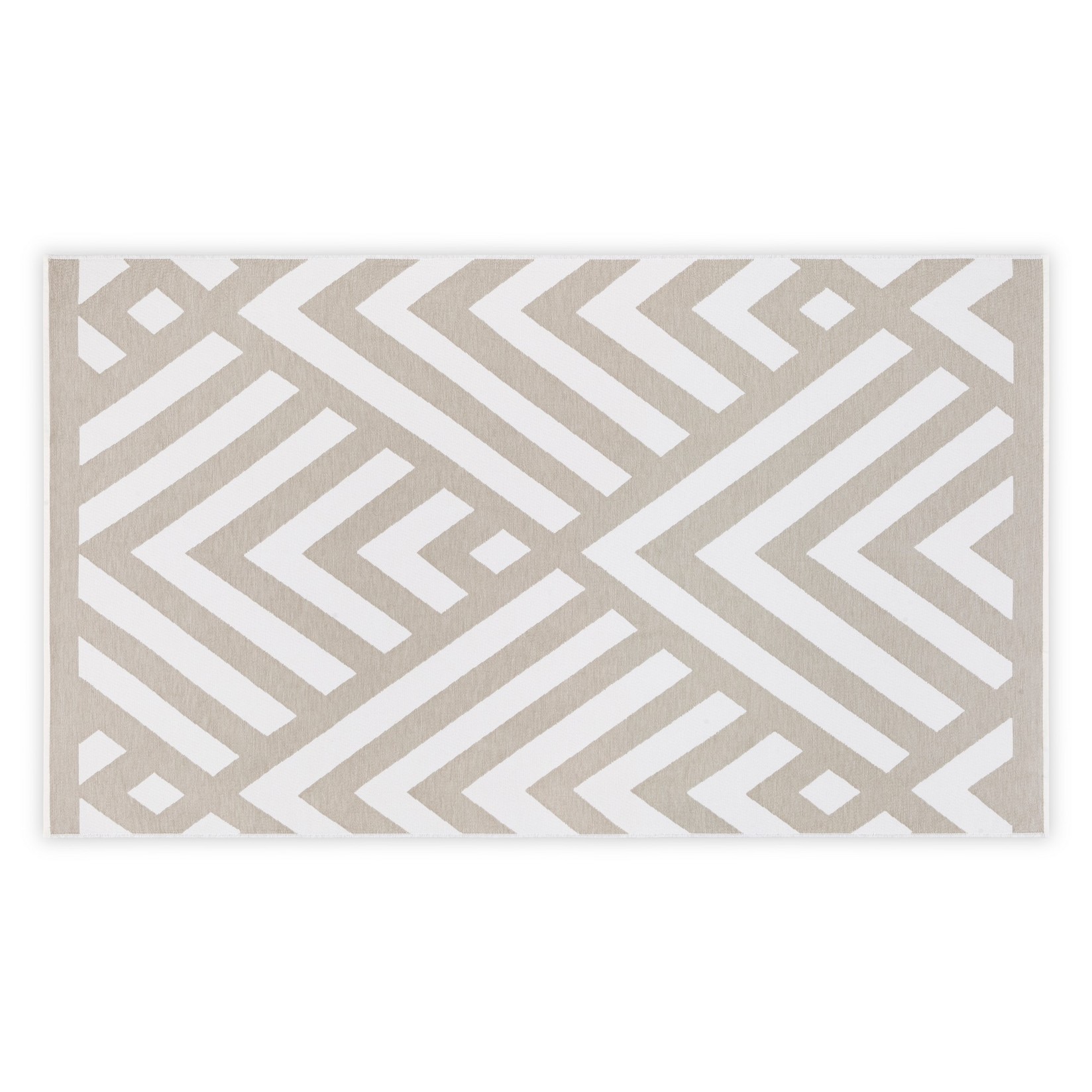 L'essentiel Maison Peškir za plažu 100x180cm Sivo-bijeli