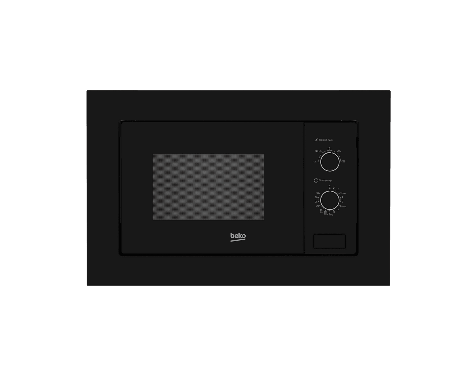 BEKO mikrovalna ugradbena pećnica BMOB 20202 B, 800W, 8 automatskih programa, crna