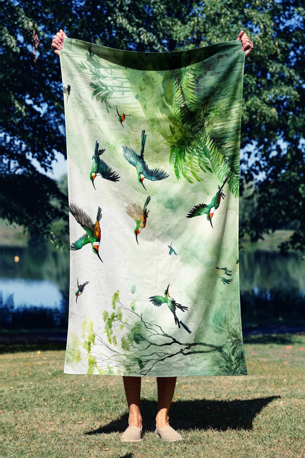 L'essentiel Maison Peškir za plažu 70x130cm Šarene