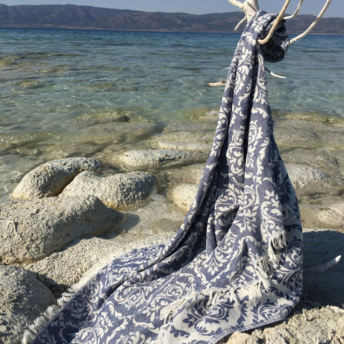 L'essentiel Maison Peškir za plažu 90x170cm Tamnoplava