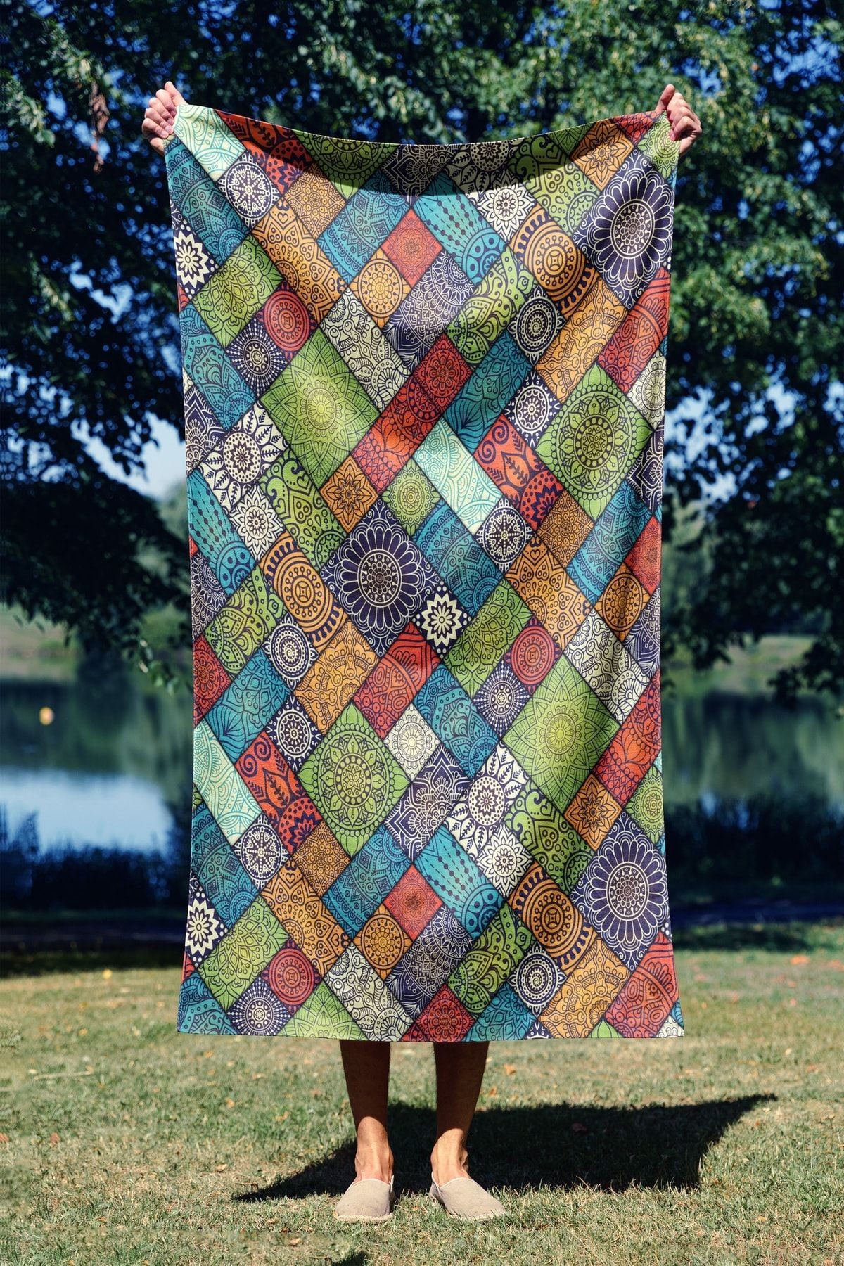 L'essentiel Maison Peškir za plažu 70x130cm Šarene