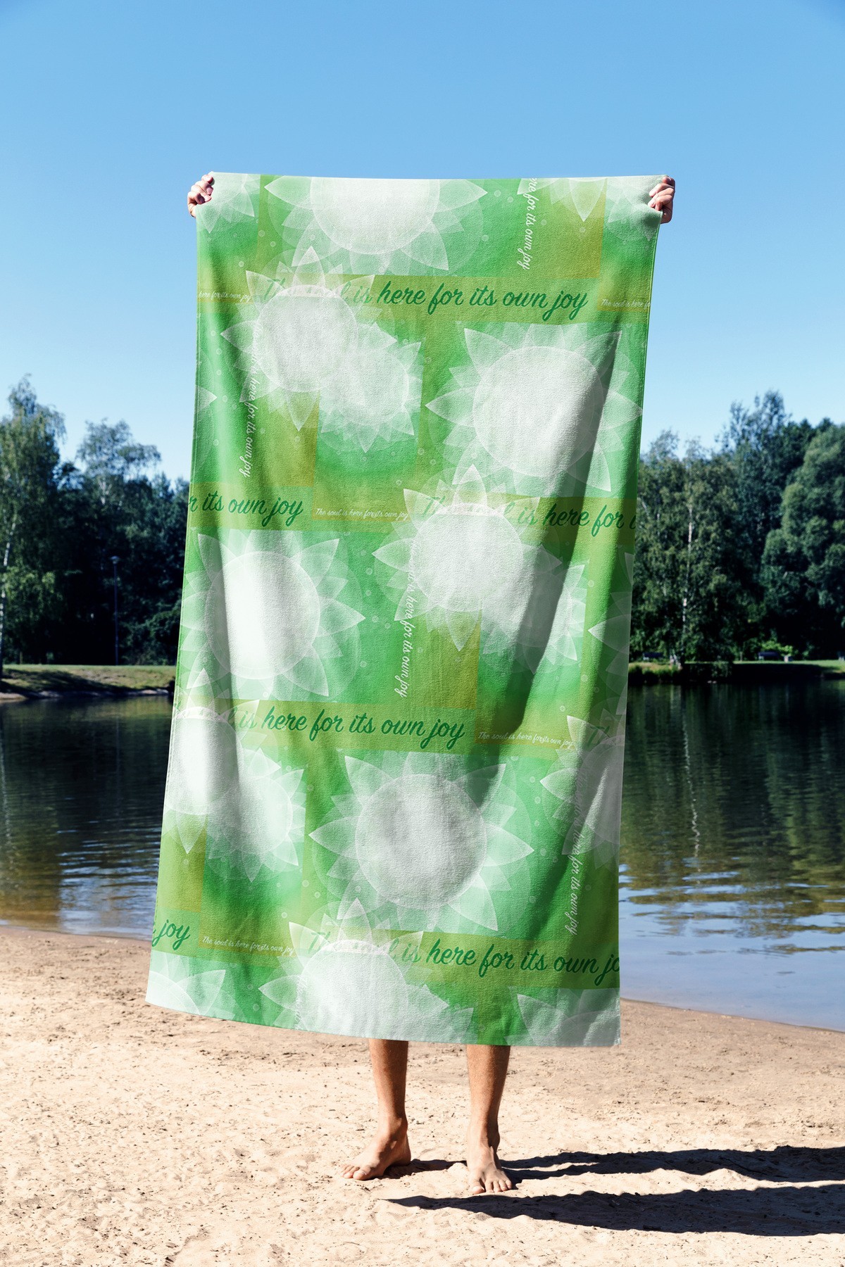 L'essentiel Maison Peškir za plažu 70x130cm Šarene