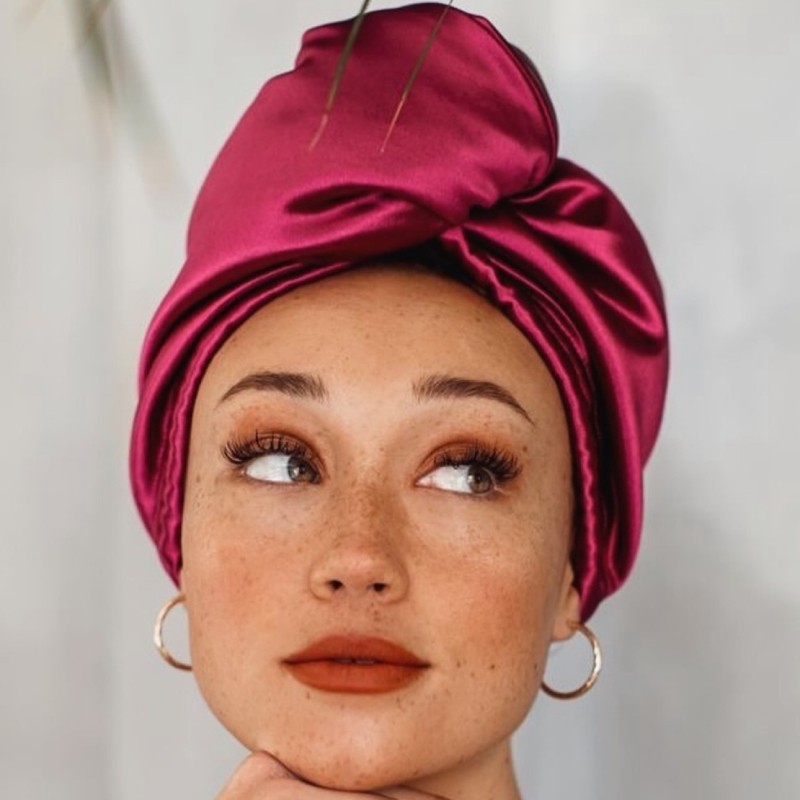 Tintilintić Turban/peškir za kosu, roza