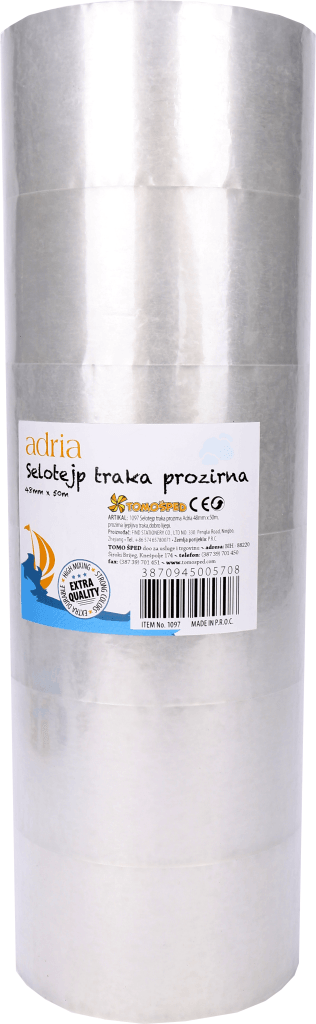 Adria Selotejp traka 1097B, 48mm×50 m, Prozirna