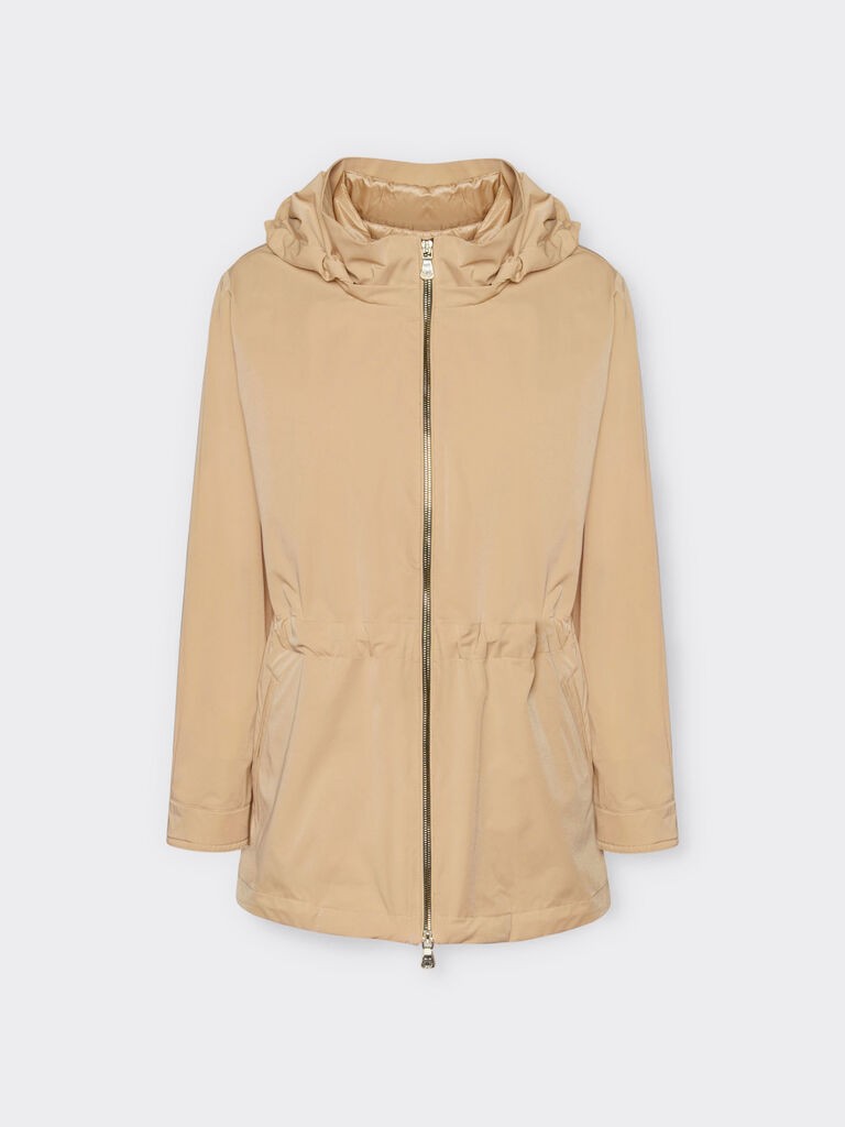 Elena Miro Ženska modularna parka, Kratka, Bež