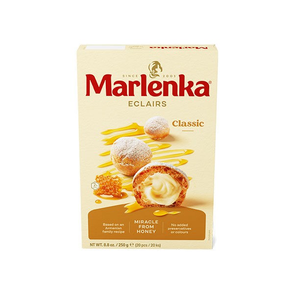 Marlenka ekleri sa vanilijom 230 gr