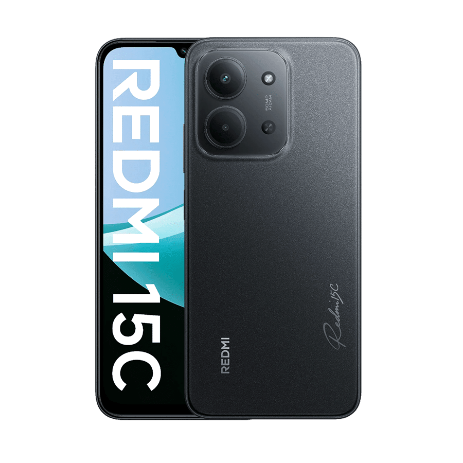 Xiaomi Mobitel Redmi 15C, Dual Sim, 6GB, 128GB, Crni