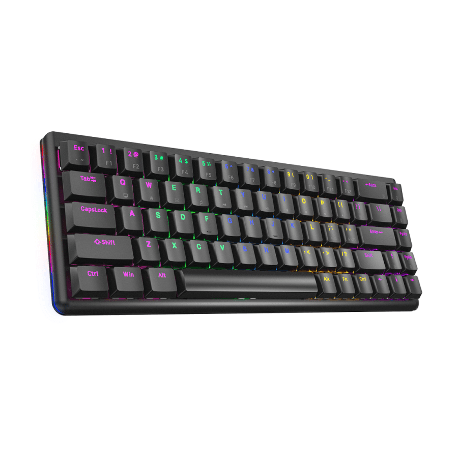 Rampage Tastatura Rebel, Mehanička, Gaming, RGB, Crna