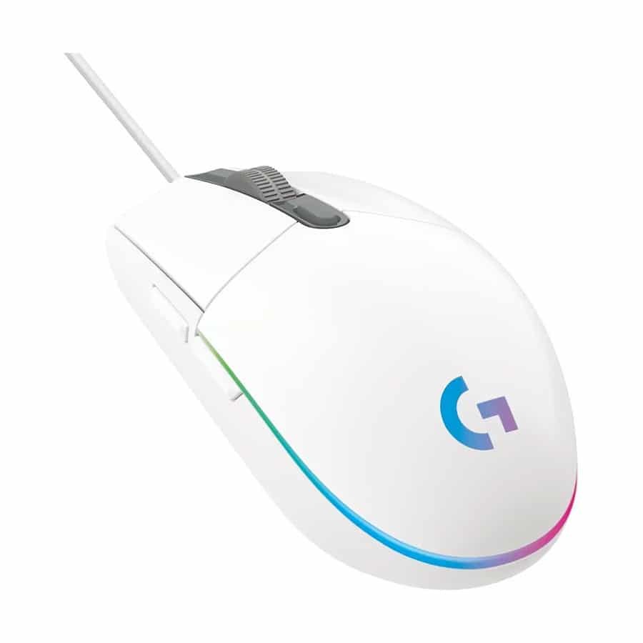 Logitech Miš G102 lightsync, Bijeli
