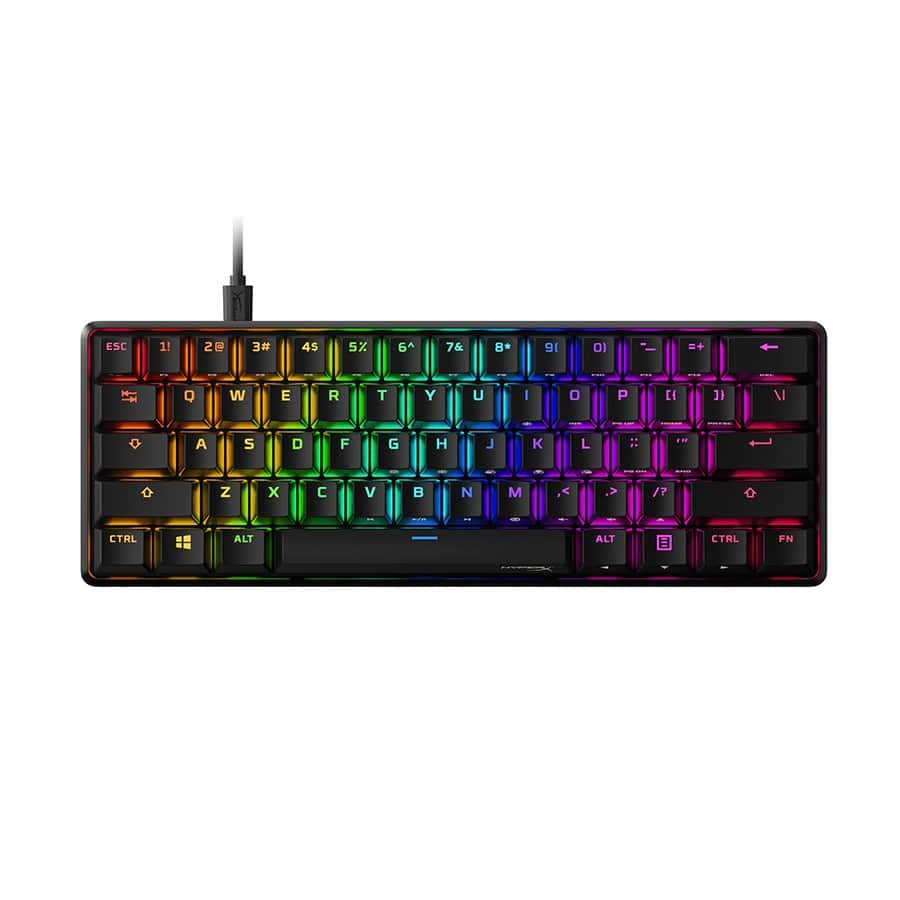 HyperX Tastatura Alloy origins 60, Mehanička, RGB, Crna