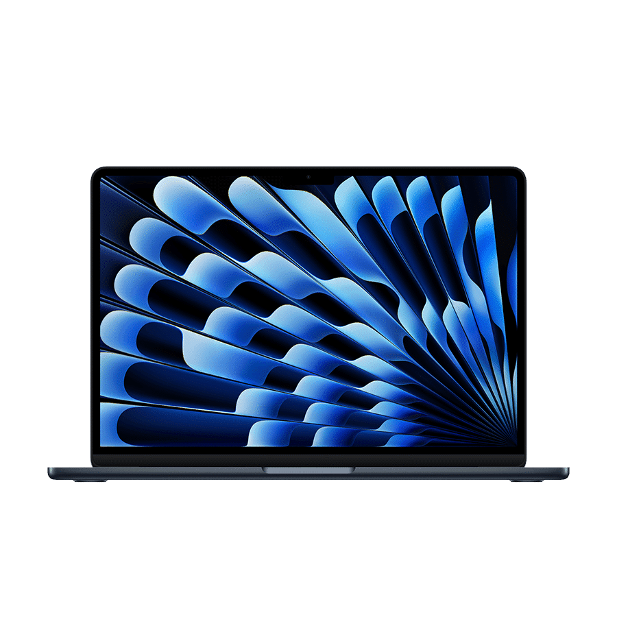 Apple Laptop Macbook Air, 13.6", M4, 16GB, 256GB, Crni