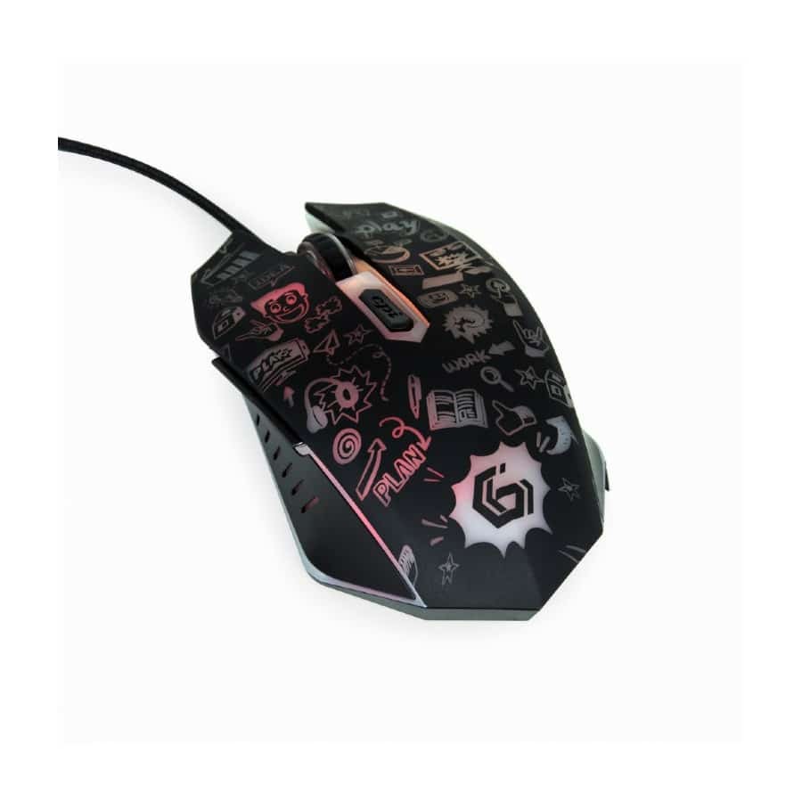 Gembird Miš 6-button optical, Crni