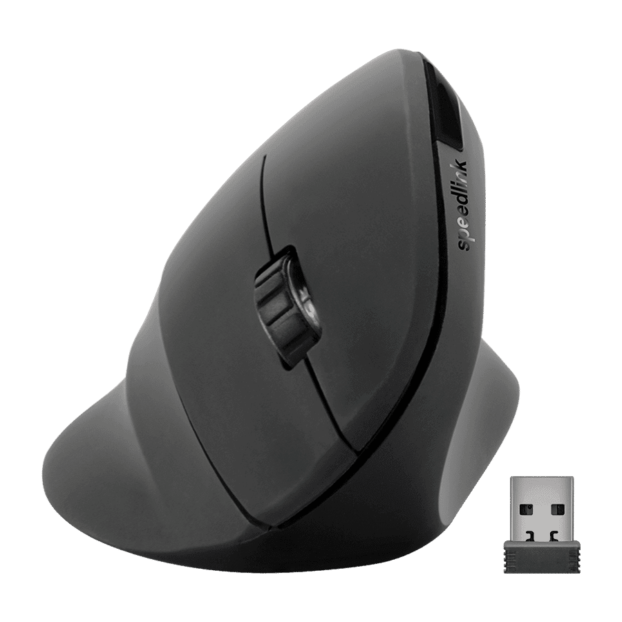 Speedlink Ergonomični vertikalni miš Piavo, Crni
