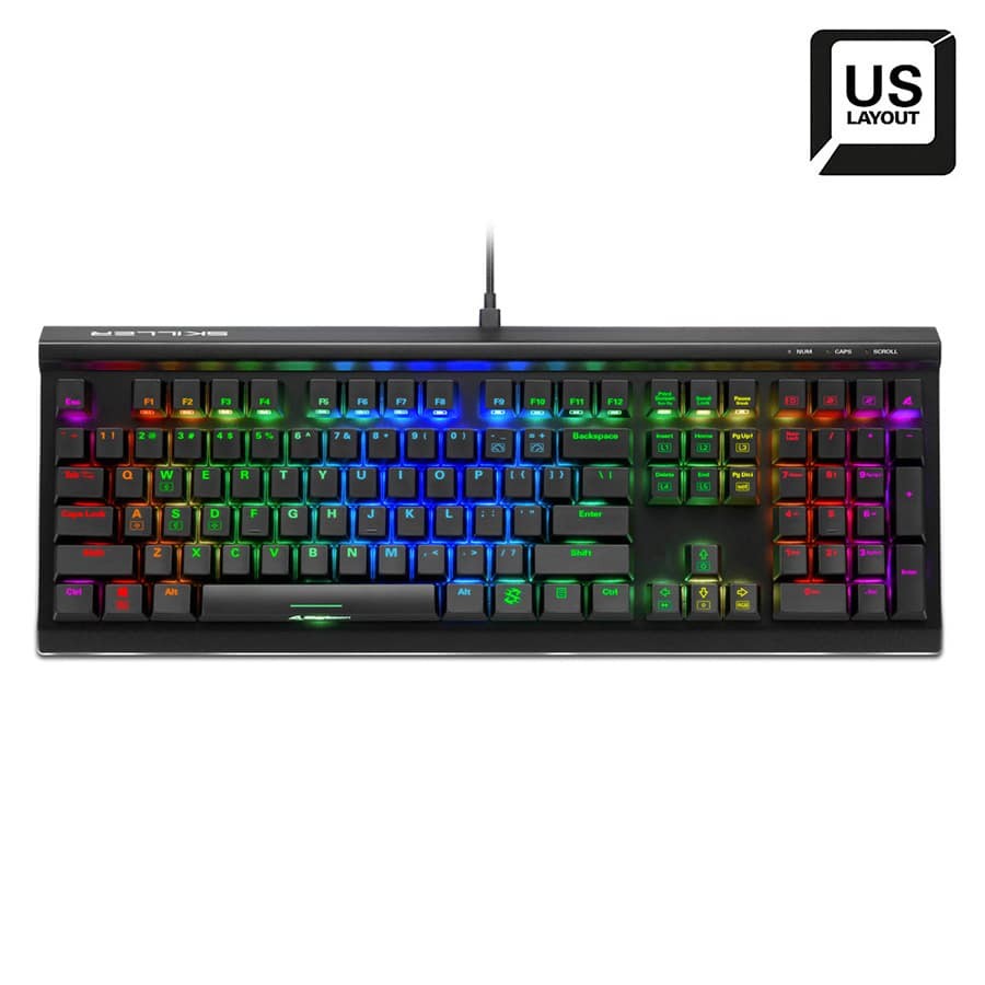 Sharkoon Tastatura Skiller SGK60, Mehanička, Gaming, RGB, Crna