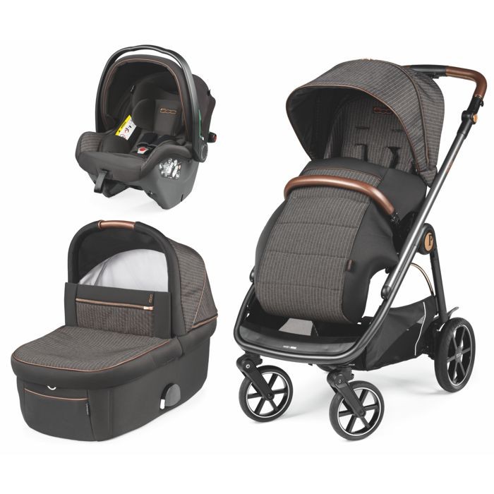 PEG PEREGO 3u1 Veloce Lounge Modular 500, Crna