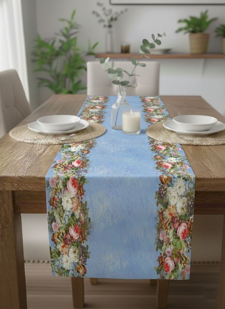 Hermia Runner RNNSRV0087, 50 x 150 cm, Šareni