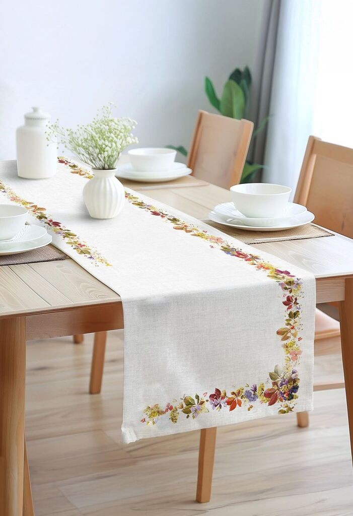 Hermia Runner RNNSRV0065, 50 x 150 cm, Šareni