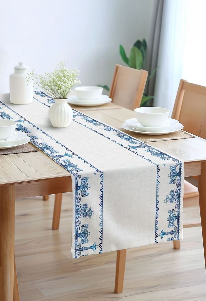 Hermia Runner RNNSRV0056, 50 x 150 cm, Šareni