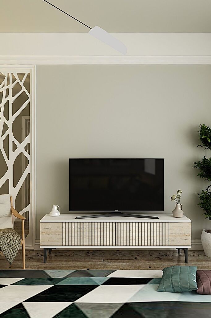 Hanah Home TV ormarić Corsa 120, bijela