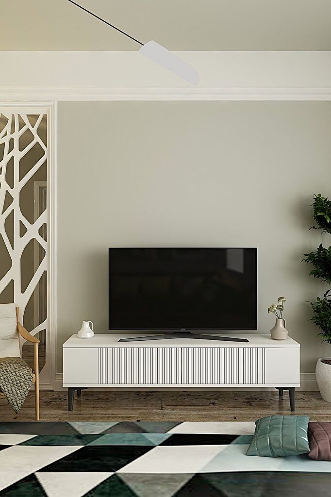 Hanah Home TV ormarić Corsa 120, bijela