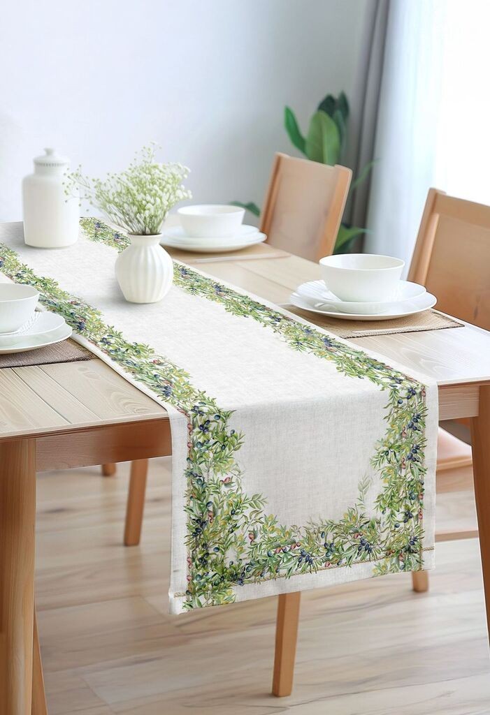 Hermia Runner RNNSRV0061, 50 x 150 cm, Šareni