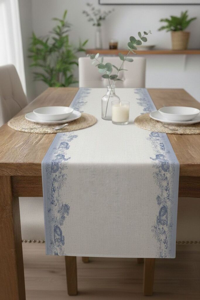 Hermia Runner RNNSRV0070, 50 x 150 cm, Šareni