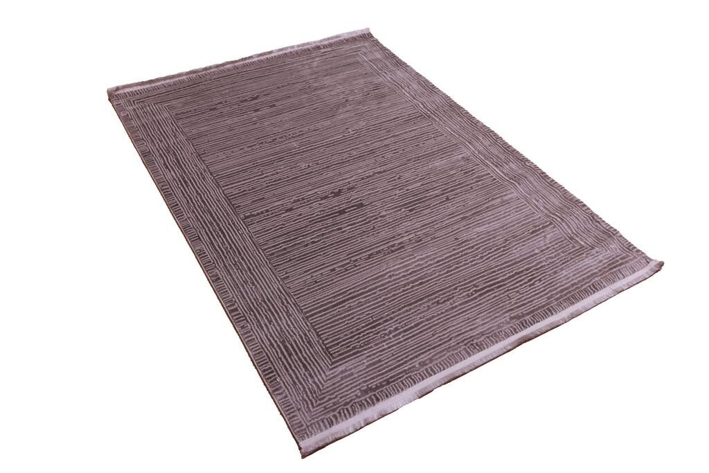 Merinos Končani tepih Linijska elegancija, 133x190 cm, Tamnosivi