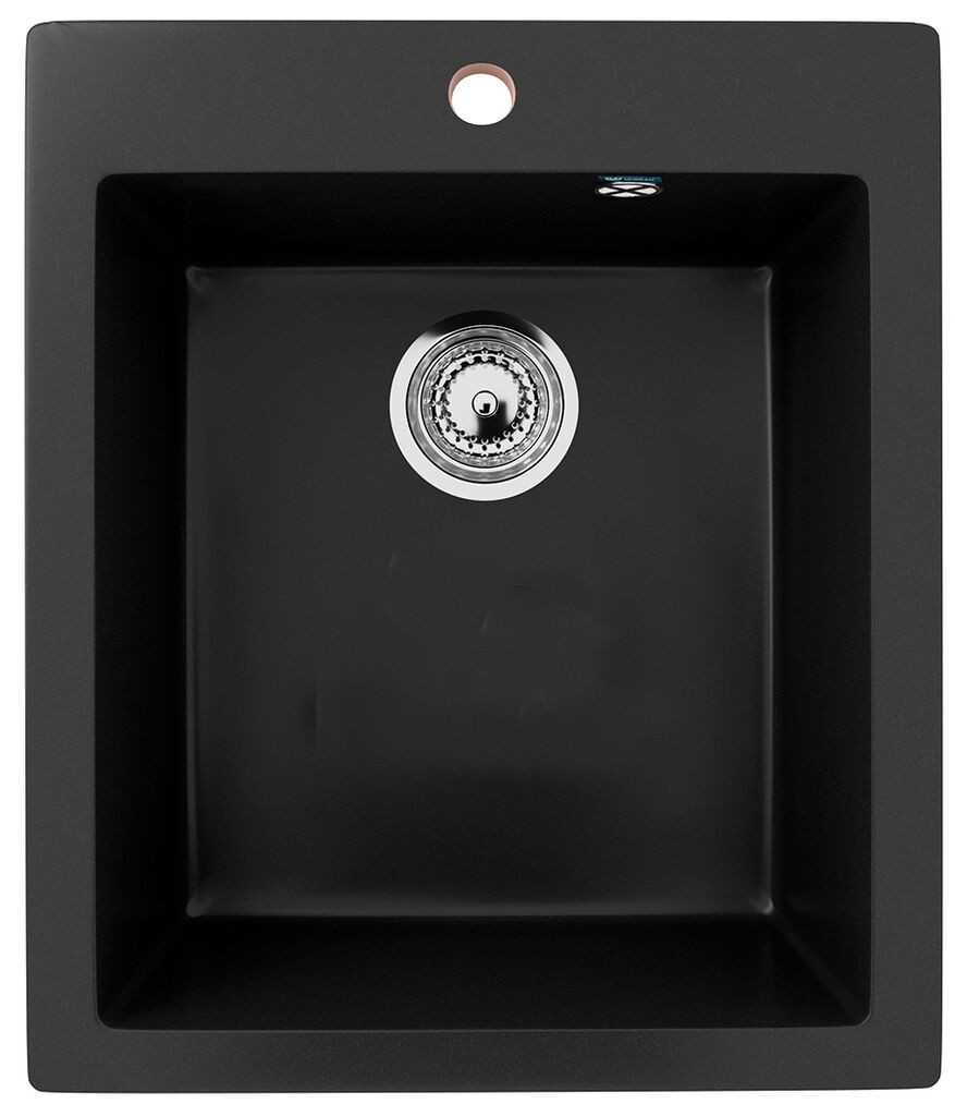 Valterra Granitna sudopera V404, 420 x 500 mm, Crna