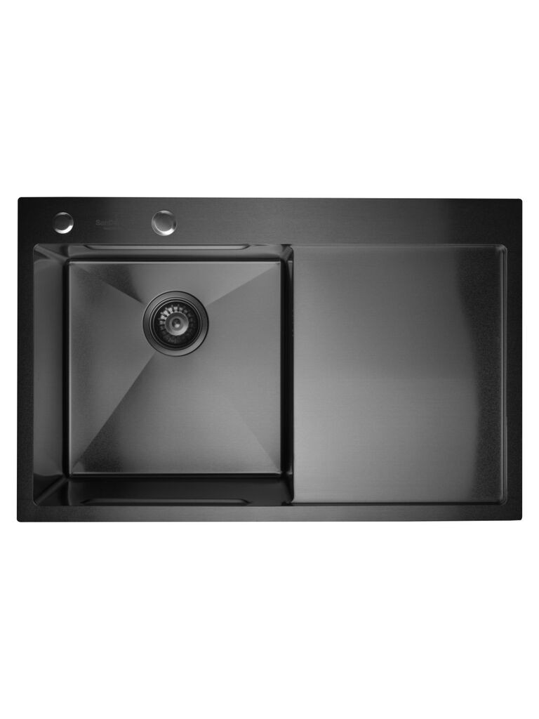 Sandonna Sudoper od inoksa HD7850, Crni