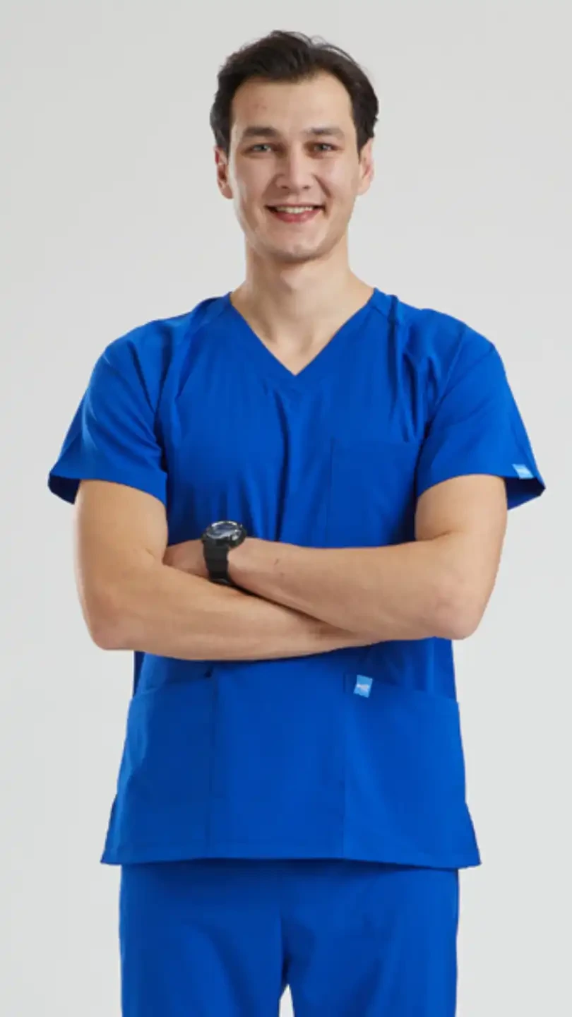 Medical House Muška bluza Dynamic, Tamnoplava