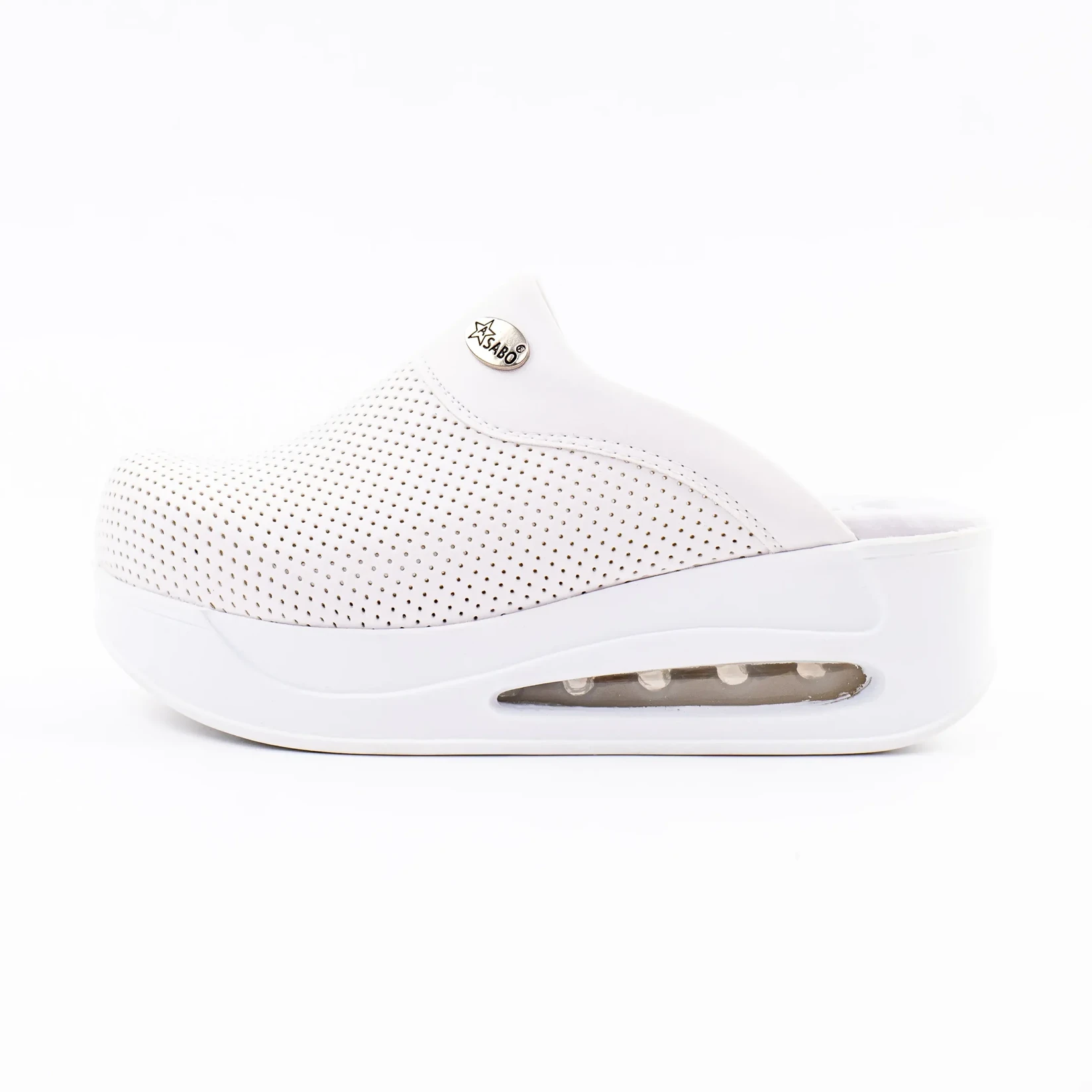 Dr Mitra Ženske klompe Air Max, Bijele