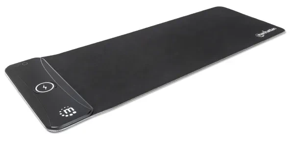 Manhattan podloga za miša 425513, RGB, s bežičnim punjenjem