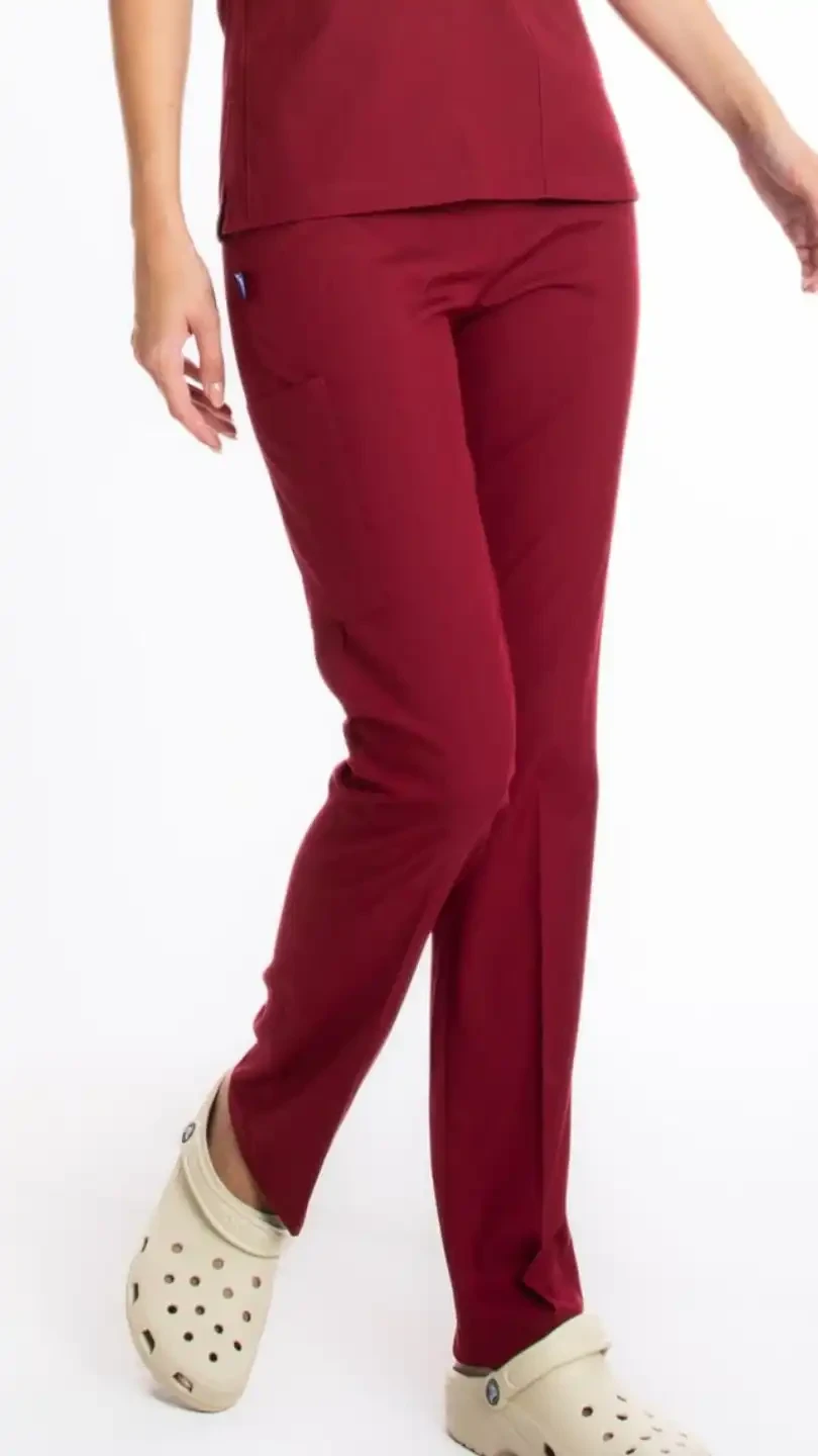 Medical House Ženske Pantalone Fine-flex, Bordo