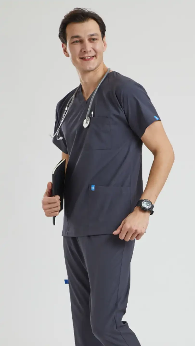 Medical House Muška bluza Dynamic, Siva