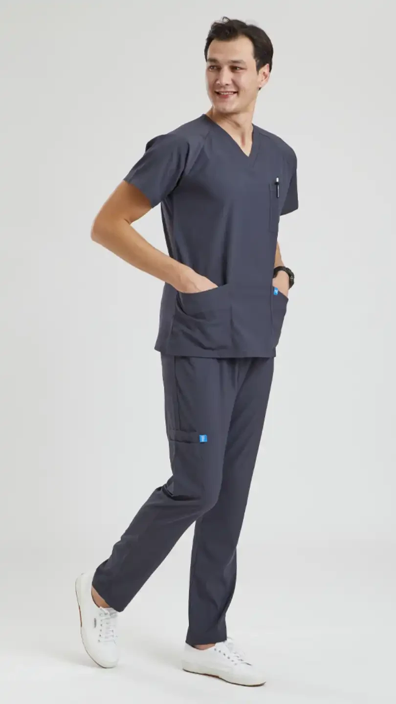 Medical House Muške pantalone Dynamic, Sive