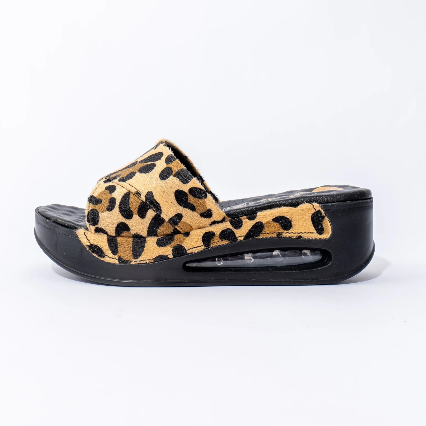 Ženske papuče Leopard Air Max, Smeđe