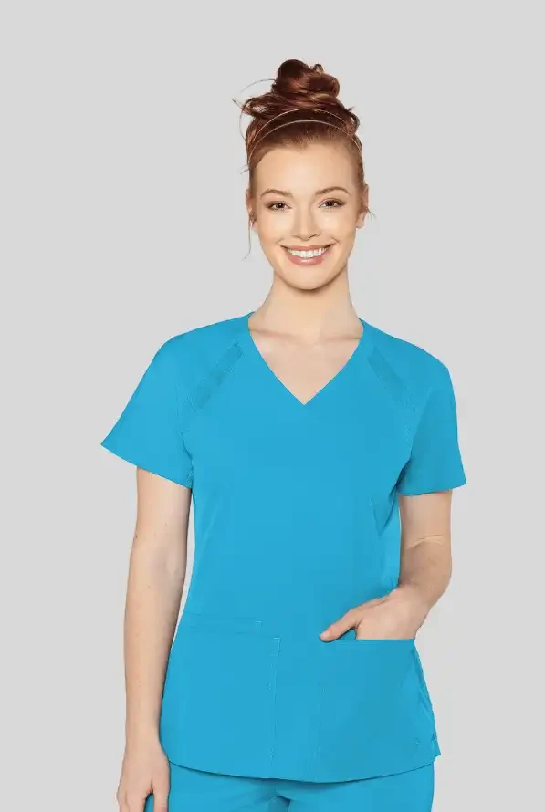 Cherokee Ženska medicinska bluza Jane, Tirkizna