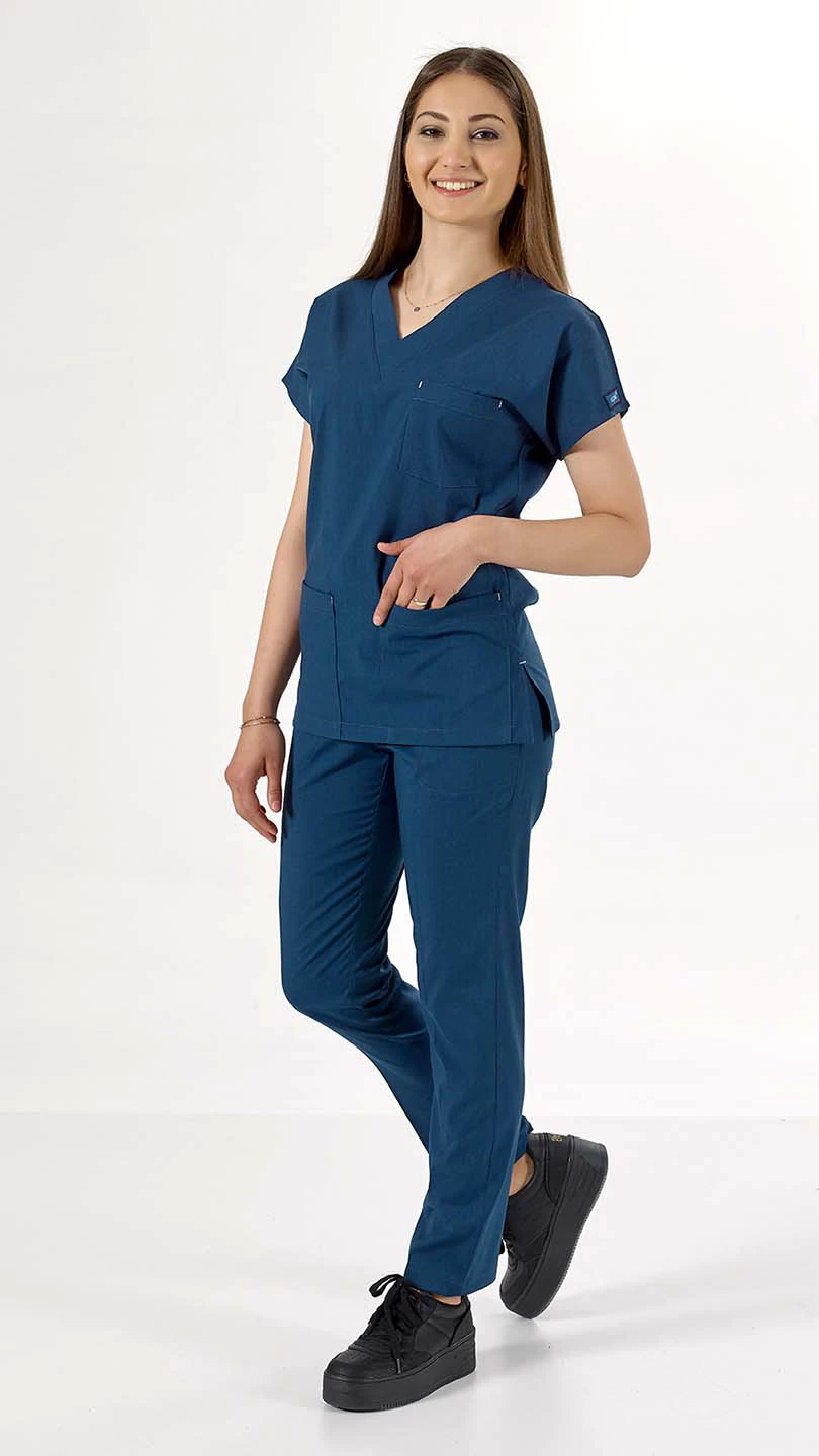 Medical House Ženska bluza Core-Flex, Petrolej