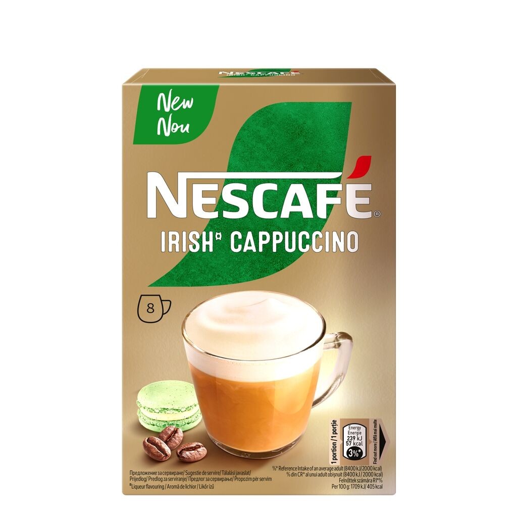 Nescafe instant kafa Cappuccino Irish, 8 vrećica