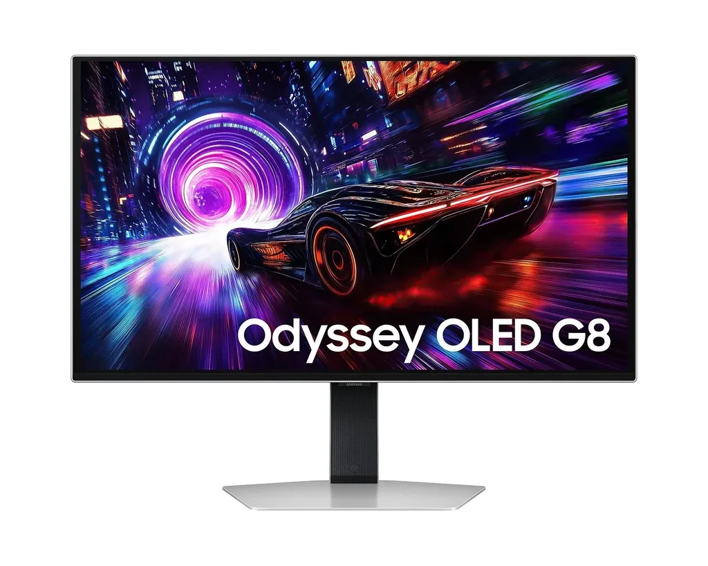 Samsung monitor LS27FG810SUXEN, 27"/OLed/3840x2160/240Hz/0.03msGTG/HDMI, DP, DP/freesync, srebrni