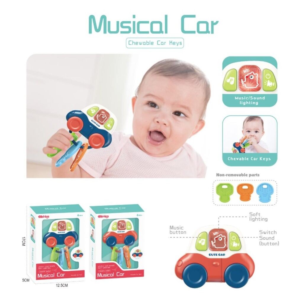 Chipolino Zvečka sa muzikom, ključevi