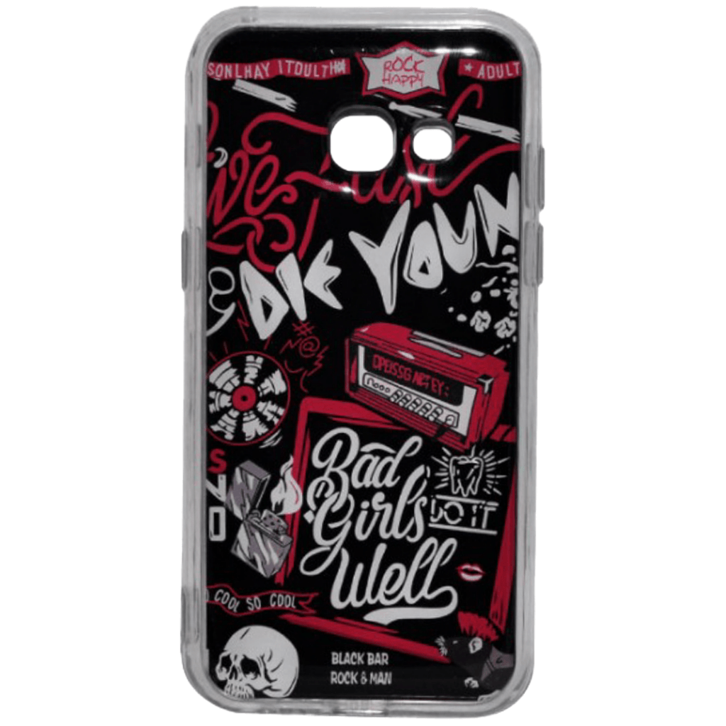 Platoon Silikonska maska za mobitel Samsung A3 (2017), Šarena