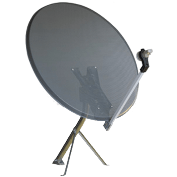 Falcom Satelitska antena 97 cm, Perforirana, Triax nosač i pribor, Model M97A TRX, Antracit