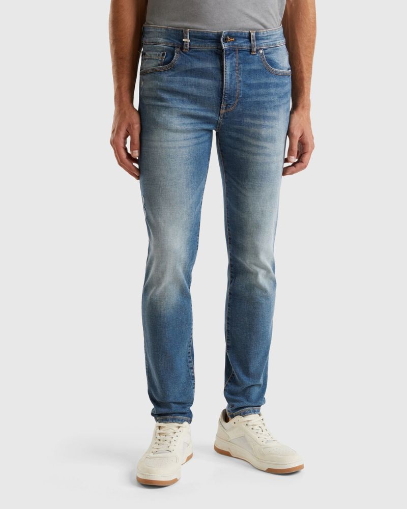 Benetton Muške pantalone 4M54UE01I-912-35, Svijetloplave